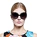 VIVIENFANG Women Classic Oversized Polarized Sunglasses Elegant Fashion Driving Shades For Lady P1981C Black