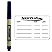 MeetMinder Youth Swimmer Event Tracking System - One SportSafe Ink Skin Marker Plus 12 Temporary Tattoo Event Templates