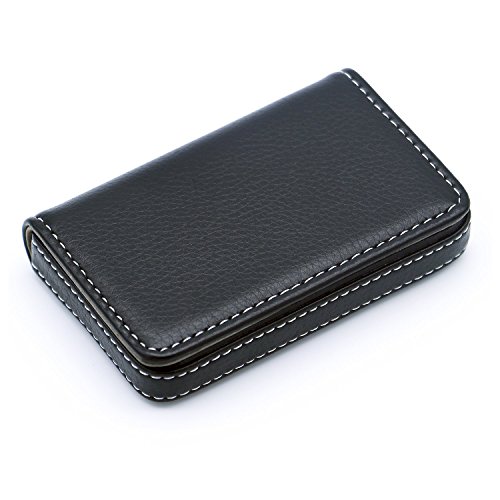 image for Padike Business Name Card Holder Luxury PU Leather,Business Name Card 