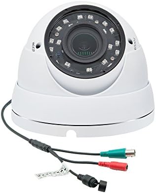 Taber 1080p Dome Camera 2mp TVI/AHD/CVI/960H 4 in 1, 2.8-12mm Wide Angel Lens, 4 Times Zoom in, Night Version up to 120ft, Surveillance Cameras