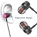 Arrela Wired Headphones Tangle Free Cable Earbuds with Built-in Microphone