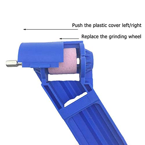Diamond Hand Drill Bit Sharpening Tool Portable Drill Bit Grinder ron-based Bit for Grinding with Wrench