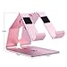 Universal Cell Phone Stand,Apple Watch Stand , ULAK iPhone Stand Desktop Tablet Stand ,Smartphone Aluminium Holder Cradle for Apple Watch 38mm /42mm iPhone 7 / 7 plus 6S / 6 plus/ 5 5s SE ,Rose Gold