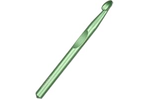 Large Size Crochet Hook 12mm Crochet Hook Long Crochet Needle QLRFFLJOY Metal Crochet Hooks DIY Yarn Weaving Tools for Knitting Blankets, Carpets and Shawl (12.0 mm)