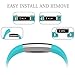 Maledan Bands for Fitbit Alta/Alta HR and Fitbit Ace, Replacement Wristbands for Fitbit Alta HR/Alta/Ace, Teal Small