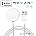 LONOSUN Watch Charger Pad and iWatch Magnetic USB Charging Cable for Series 1/2/3/4,Magnetic Charging Cable for Apple Watch