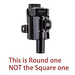 MAS Set of 8 Round Ignition Coils Pack Compatible