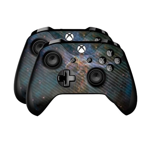 Carbon Fiber Skin Compatible with Microsoft Xbox One Controller (2 Pack) - Eagl…