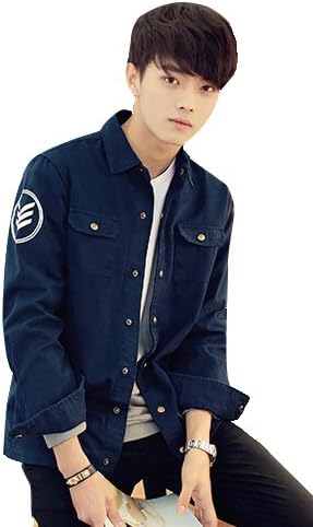 Amazon Co Jp シャツ メンズ 長袖 カジュアル スマート カットソー ジャケット ボタン シャツ 男性 服 ファッション小物