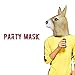 Plague Doctor Mask - Long Nose Bird Beak Steampunk Halloween Costume Props Mask (b)