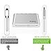 USB-C Docking Station Adapter, Fiveboy USB C Hub Data Syncing Charging Port, 4K HDMI Video Output, 2 USB 3.0 Gigabit Ethernet Ports MacBook Pro/Chromebook Pixel More(Silver)