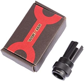 WOLFBUSH Worker Aluminum Alloy Decorative Front Tube Cap Modification for Nerf Toy
