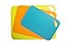 Flexible Cutting Board Mat Set, Extra Thick Plastic with Non-Slip Textured Grip for Chopping, 3 Convenient Sizes by DeVeau Essentials