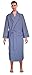 Robes King Classical Sleepwear Men’s Woven Shawl Collar Robe, Size Large Extra Large