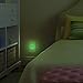 LED Concepts Pack of 2 Plug-In LED Night Lights – Ultra Slim, Cool-Touch Design – Great for Bedroom, Bathroom, Hallway, Stairways, or Any Dark Room (Blue Green)