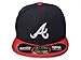 MLB Atlanta Braves Home AC On Field 59Fifty Fitted Cap-700