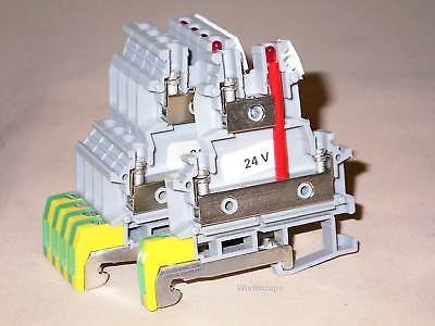 PHOENIX CONTACT0461021 SLKK5-La 24 Rd/U-O 2-Level Tb