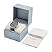 Skagen Connected Men's Jorn Stainless Steel and Leather Hybrid Smartwatch, Color: Grey, Black (Model: SKT1203)