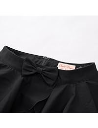 Falda para dama, elástica, ajustada, con rodilla, longitud media