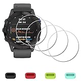 iDaPro [4 Pack] Screen Protector for Garmin fenix 6