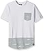 Southpole Boys' Big Short Sleeve Cut and Sewn Ripped Scallop T-Shirt
