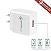 Wall Charger, JAHMAI USB Portable Travel Adapter