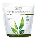 Nutiva Organic Hemp Protein, Hi-Fiber, 3 Pound