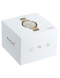 Fossil Q Tailor reloj con pantalla inteligente híbrido, talla única , Dorado Oro