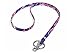 Vera Bradley Zip Id Case and Lanyard in Katalina Pink