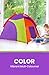 Alvantor Kids Tent Indoor Children Play Toy Toddler Pop up Outdoor Games Colourful Curvy Patent, 48