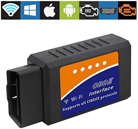 OAKLETREA WiFi OBD2,Wireless OBDII Car Diagnostic Scanner Adapter Scan Code Reader Check Engine Light on Android iOS Devices Support OBD Fusion, inCarDoc, Torque for OBD 2 Protocol Vehicle Since 1996