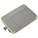 Runetz Laptop Sleeve 13 inch Neoprene MacBook Sleeve Case - Perfect Mac Sleeve Cover with Pocket for Your MacBook Pro 13 inch Sleeve and MacBook Air 13.3”, Laptop Bag 13 inch Display Size - Grey-Green