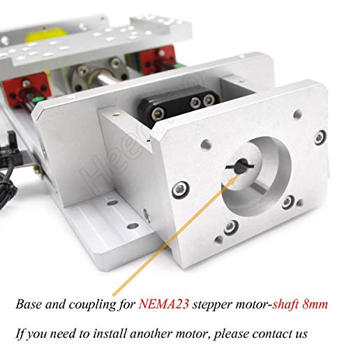 Electric Linear Rail Guide 200mm Ballscrew 1605 Slide Stage Load 250kg