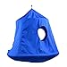 TopEva Tree &Ceiling Hanging Tree & Ceiling Hammock Tent Kids Sky Castle Paradise with Led Decoration Lights Waterproof, Blue