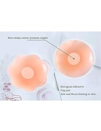 Nippleless Covers, Silicona Reutilizable Adhesivo Sujetador Pastas de Mama