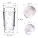 BORN PRETTY 3Pcs Nail Art Jelly Stamper with Scrapers Set Transparent Soft Clear Dual-end manicuring Print DIY Tool Kit