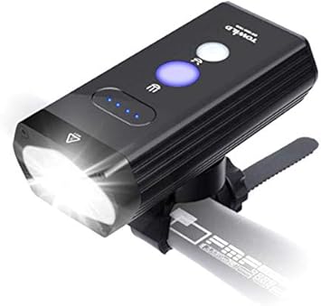 Amazon 自転車 ライト ヘッドライト 超高輝度10ルーメン 4000mah大容量 Usb充電 Ledライト 3つ照明モード Ipx65防水 過熱を防ぐ アルミ合金製 360 回転 ゴムシート付き サイクルライト 夜間走行 ハイキング サイクリング パワーバンク 懐中電灯 防災用 日本語説明書