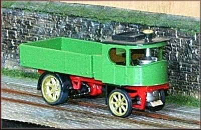 Knightwing Model Railway Road Transport Range Atkinson Steam Wagon - OO Gauge Plastic Kit
