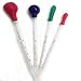 OESS Thick Glass Graduated Dropper Pipettes Silicone Rubber Caps 1ml 2ml 5ml 10ml