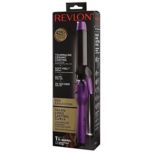 Revlon Salon Long Lasting Loose Curls Curling Iron, 1-1/4" - Image 8