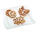 westmark 32242260 Waffle Molds With 3 Different Designs, Forms vary between 2.75