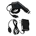 eForCity Home Wall AC+Car Charger Compatible with AT&T Pantech Matrix C740