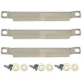 3 Pack 05592 Stainless Steel Metals Crossover Burner Replacement BBQ for Select Gas Grill Models by Charbroil, Kenmore and Others