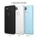 Ringke Slim Compatible with Google Pixel 2 XL Case Snug-Fit Slender (Tailored Cutouts) Lightweight, Thin Scratch Resistant Dual Coating PC Hard Skin Cover for Google Pixel2 XL - Black
