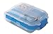 Smooth Trip Trifold Pill Organizer Box and Daily Storage Case for Purse or Pocket with 8 Compartments