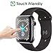 EZCO 2-Pack Compatible Apple Watch Series 4 Case 40mm 44mm, Soft TPU All-Around Screen Protector Cover Bumper Compatible iWatch 4 Smartwatch, Crystal Clear