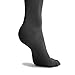Fytto 2020 Closed-Toe Compression Socks, Breathable Microfiber, 15-20 mmHg Graduated Support – Discreet Medical Hosiery for Professionals, Relieves Swelling & Alleviates Varicose Veins, Black, Medium