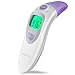 HYLOGY Baby Thermometer , Digital Ear and Forehead Thermometer, Fast and Accurate Fever Alarm LCD Backlight Mute Mode and 20 Memories