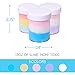 Slime Silk Mud, Cloud Slime, Unicorn Galaxy Fluffy Slime, DIY Slime Supplies Kit for Girls and Boys, Stress Relief Toy Scented Sludge Toy for Kids Education, Party Favor and Birthday (3 Pack)