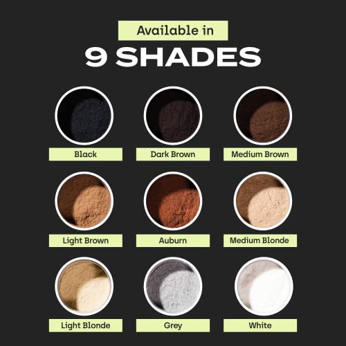 TOPPIK HAIR BUILDING FIBERS, DARK BROWN, 27.5G, FILL IN FINE OR THINNING HAIR, INSTANTLY THICKER, FULLER LOOKING HAIR, 9 SHADES FOR MEN AND WOMEN , 0.97 OZ (PACK OF 1)